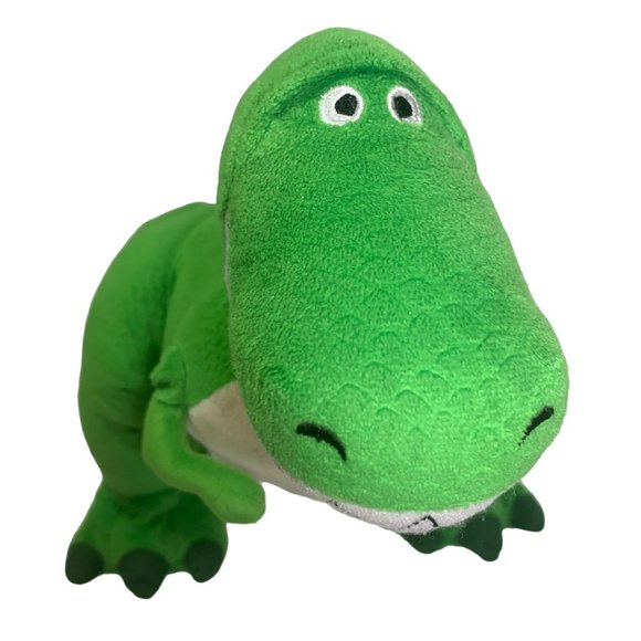 Disney Pixar Toy Story Rex Plush Geen Dinosaur Stuffed Animal 12" Tall - Picture 1 of 13